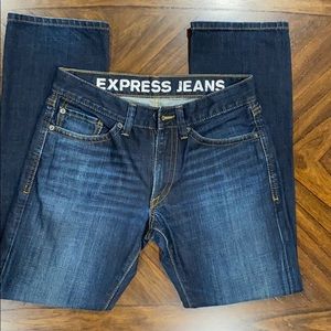 Express Slim•low rise•Straight leg•Rocco jeans